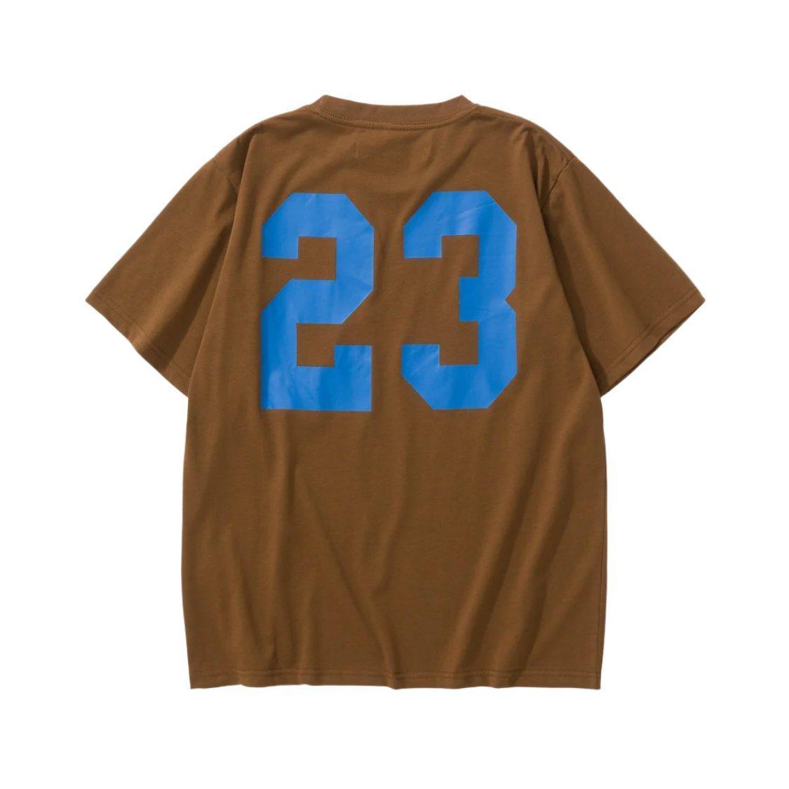Off-White T-Shirt 23 Without Collar 'Brown'