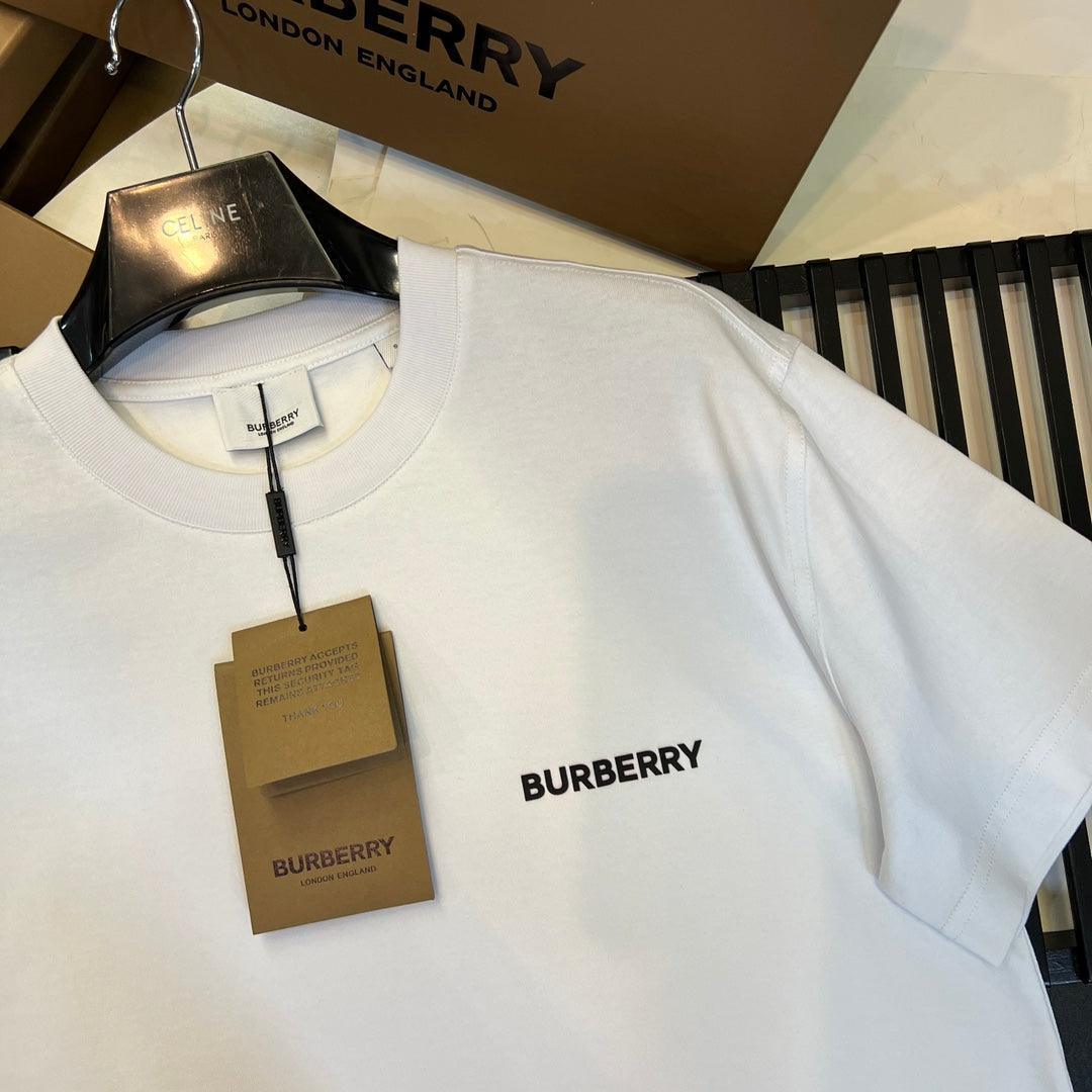Burberry T-Shirt Without Collar 'White'