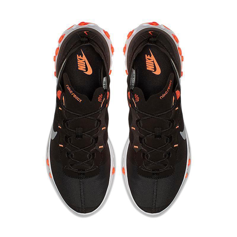 Nike React Element 55 'Black Cool Grey Total Orange'