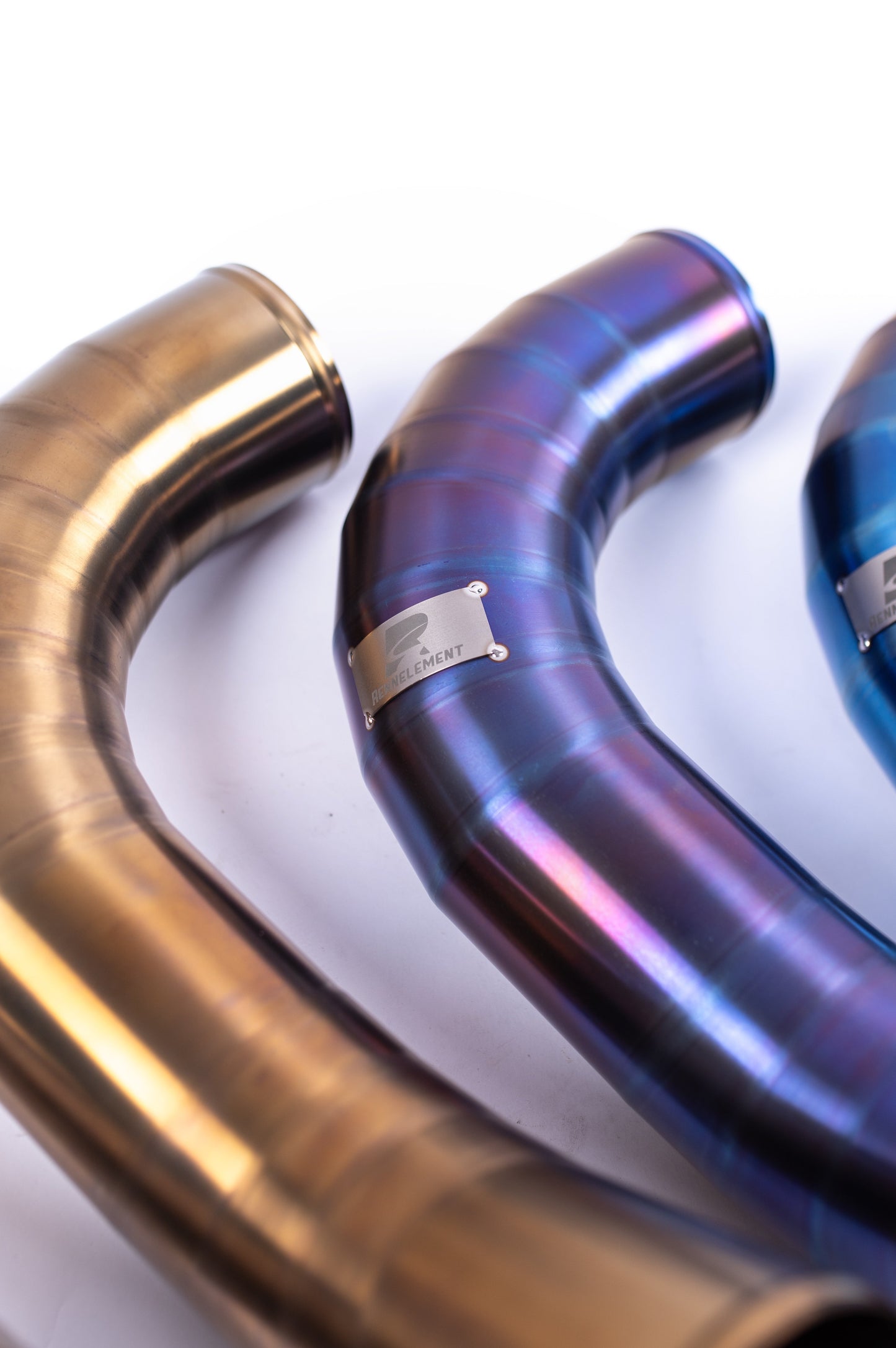 RENNELEMENT G90/G99 M5 3.5” Titanium Front Mount Intake System