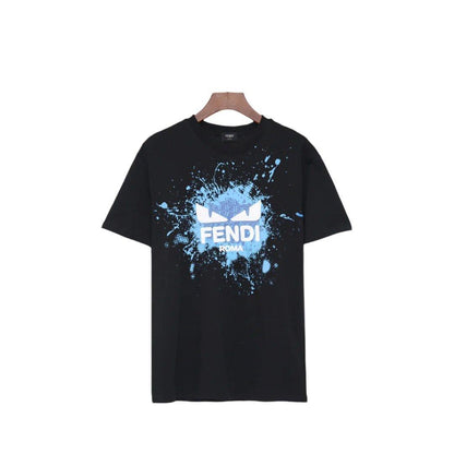Fendi T-Shirt without Collar 'Black'