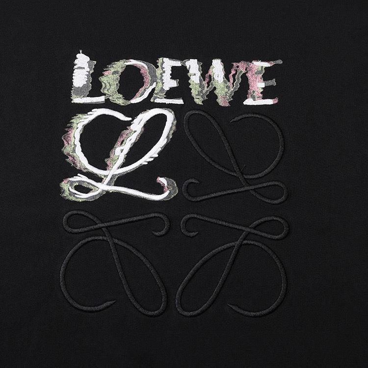 Loewe T-Shirt Without Collar 'Black'