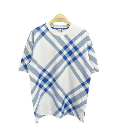 Burberry T-Shirt Without Collar 'Blue & White'