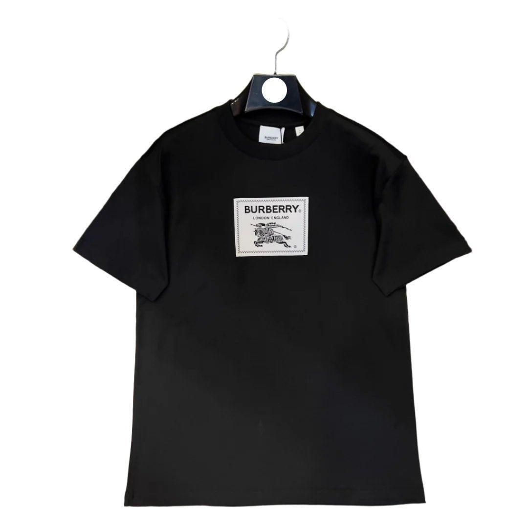 Burberry T-Shirt Without Collar 'Black'