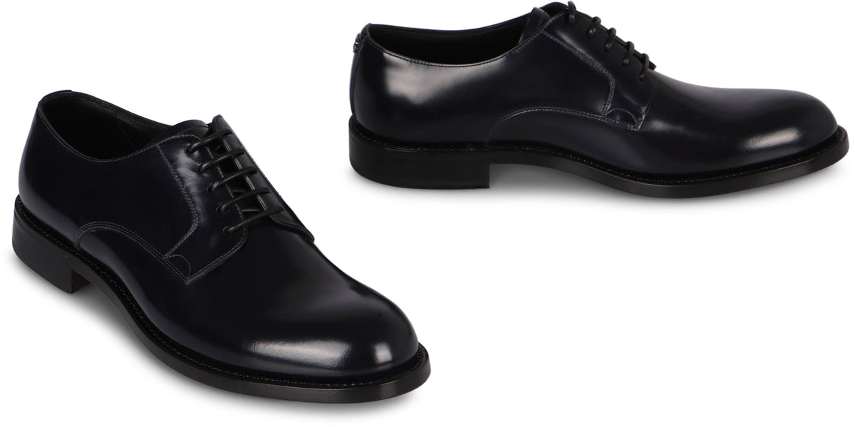 DOLCE & GABBANA Elegant Derby Dress Shoes for Men