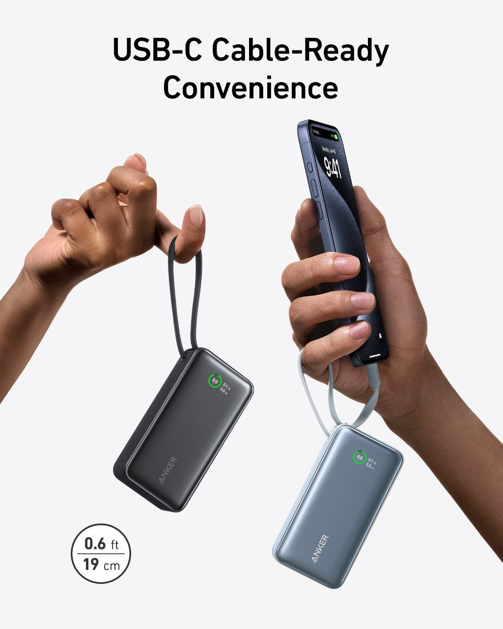 Anker Nano Power Bank (30W, Built-In USB-C Cable) — photo 9 of 10