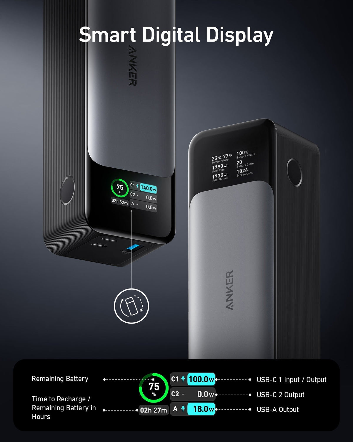 Anker 737 Power Bank (PowerCore 24K) — photo 3 of 6