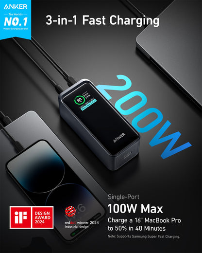 Anker Prime Power Bank (20K, 200W) — photo 2 of 10