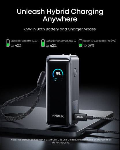 Anker Prime Power Bank (9.6K, 65W, Fusion) — photo 2 of 5
