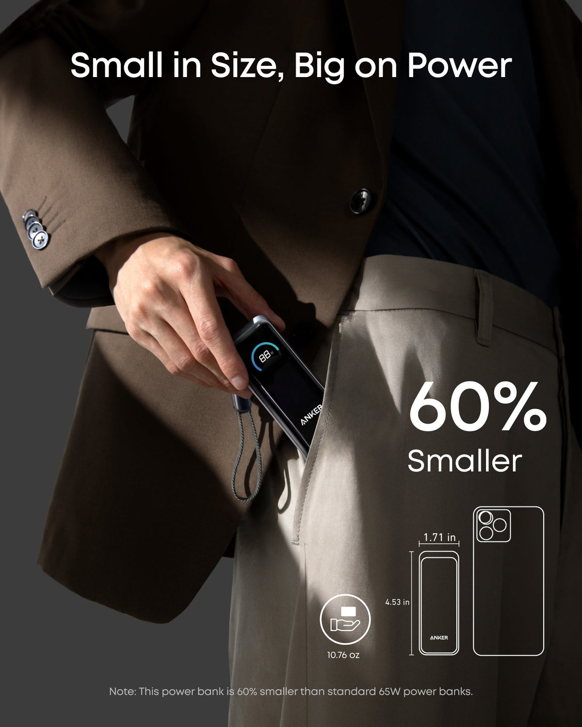 Anker Prime Power Bank (9.6K, 65W, Fusion) — photo 4 of 5