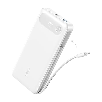 Anker Power Bank (20K, 87W, Built-In USB-C Cable) — photo 8 of 10