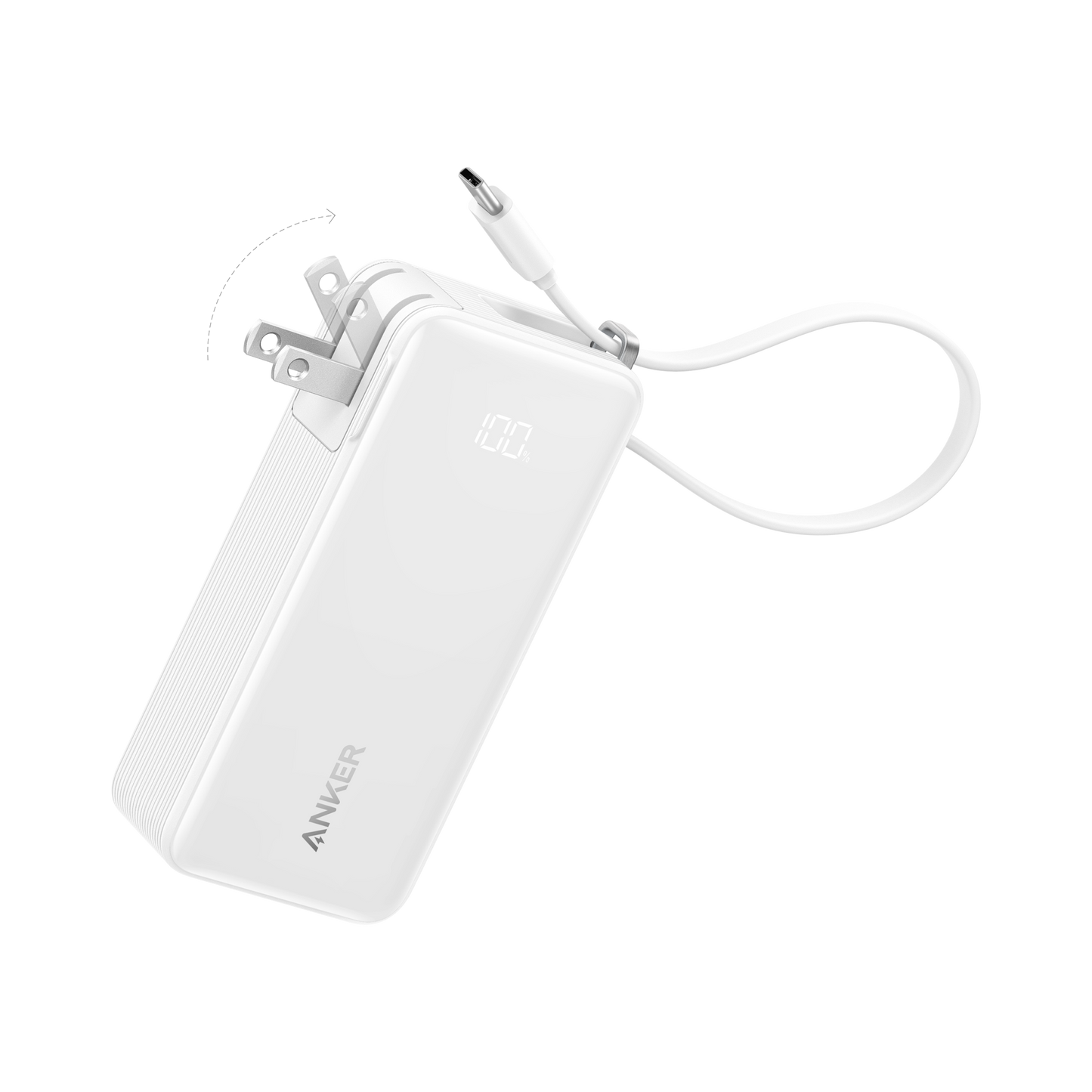 Anker Power Bank (10K, Fusion, Built-In Cable) — photo 7 of 10