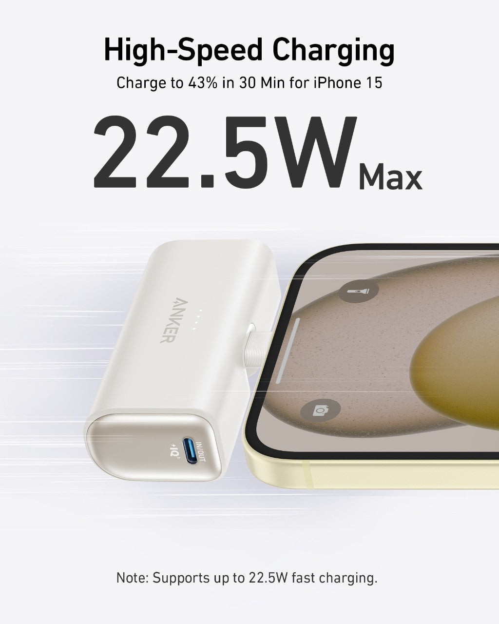 Anker Nano Power Bank (22.5W, Built-In USB-C Connector) — photo 8 of 10