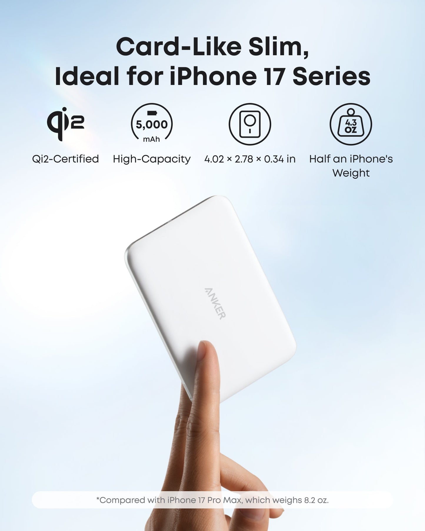 Anker Nano Power Bank (5K, MagGo, Slim) — photo 9 of 10