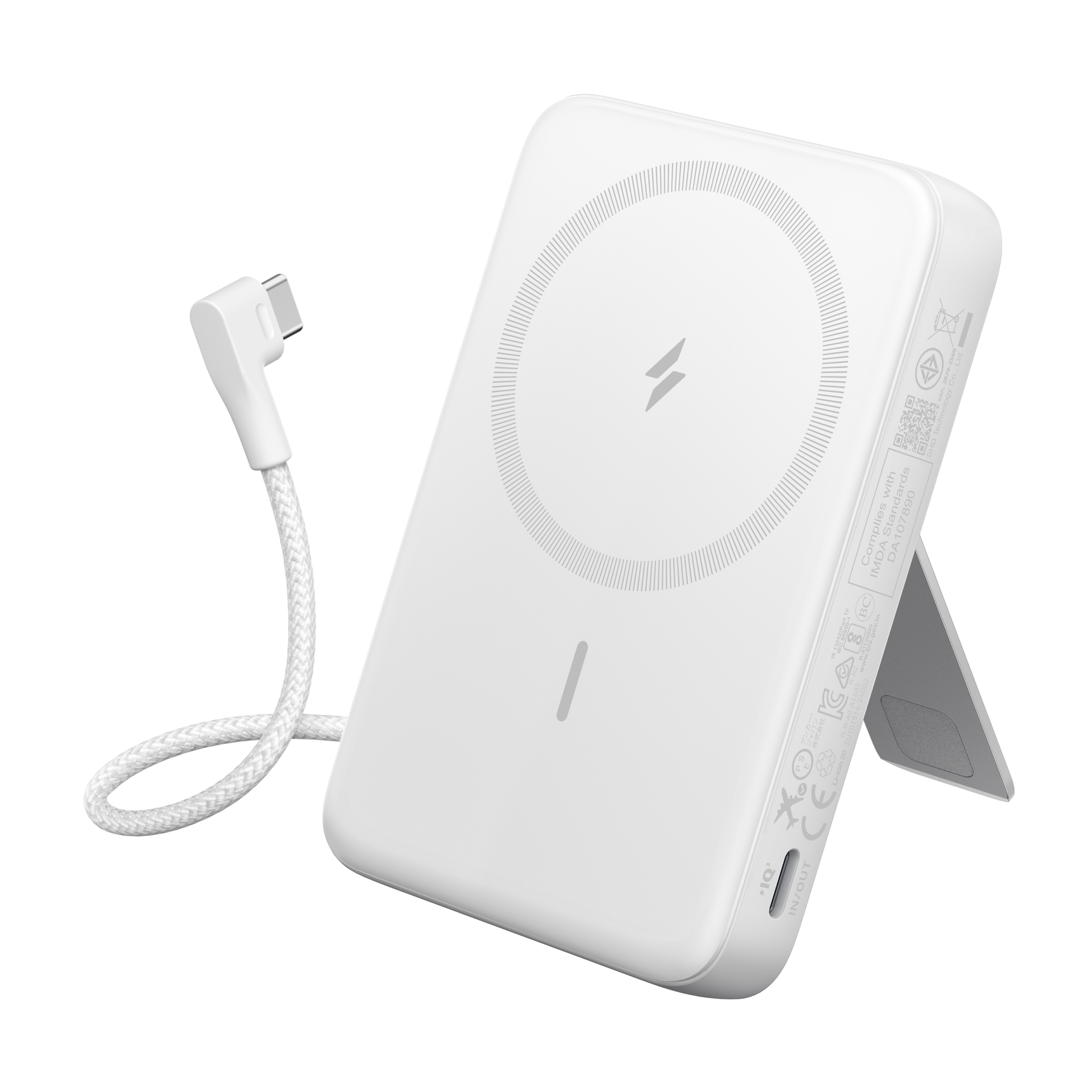 Anker Zolo Magnetic Power Bank (10K, 30W, Built-in USB-C Cable) — photo 7 of 10