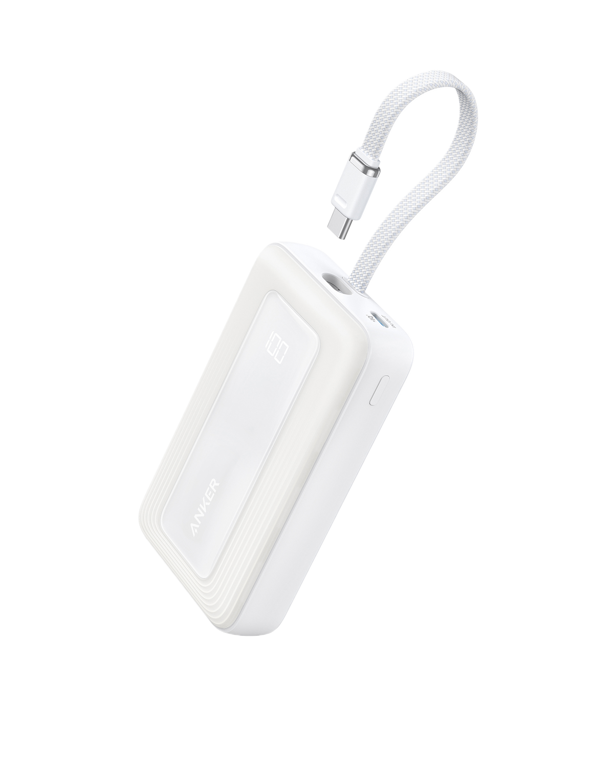Anker Zolo Power Bank (10K, 30W) with a 5.4-inch (13.7 cm) built-in USB-C cable. — photo 8 of 10