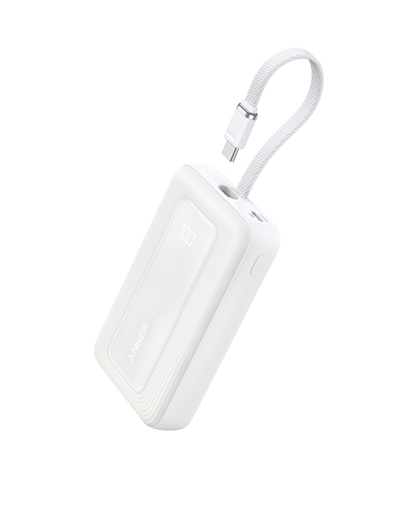 Anker Zolo Power Bank (10K, 30W) with a 5.4-inch (13.7 cm) built-in USB-C cable. — photo 8 of 10