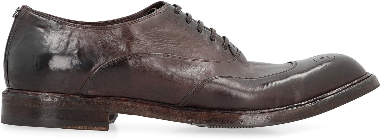 DOLCE & GABBANA Elegant Leather Moccasins for Men