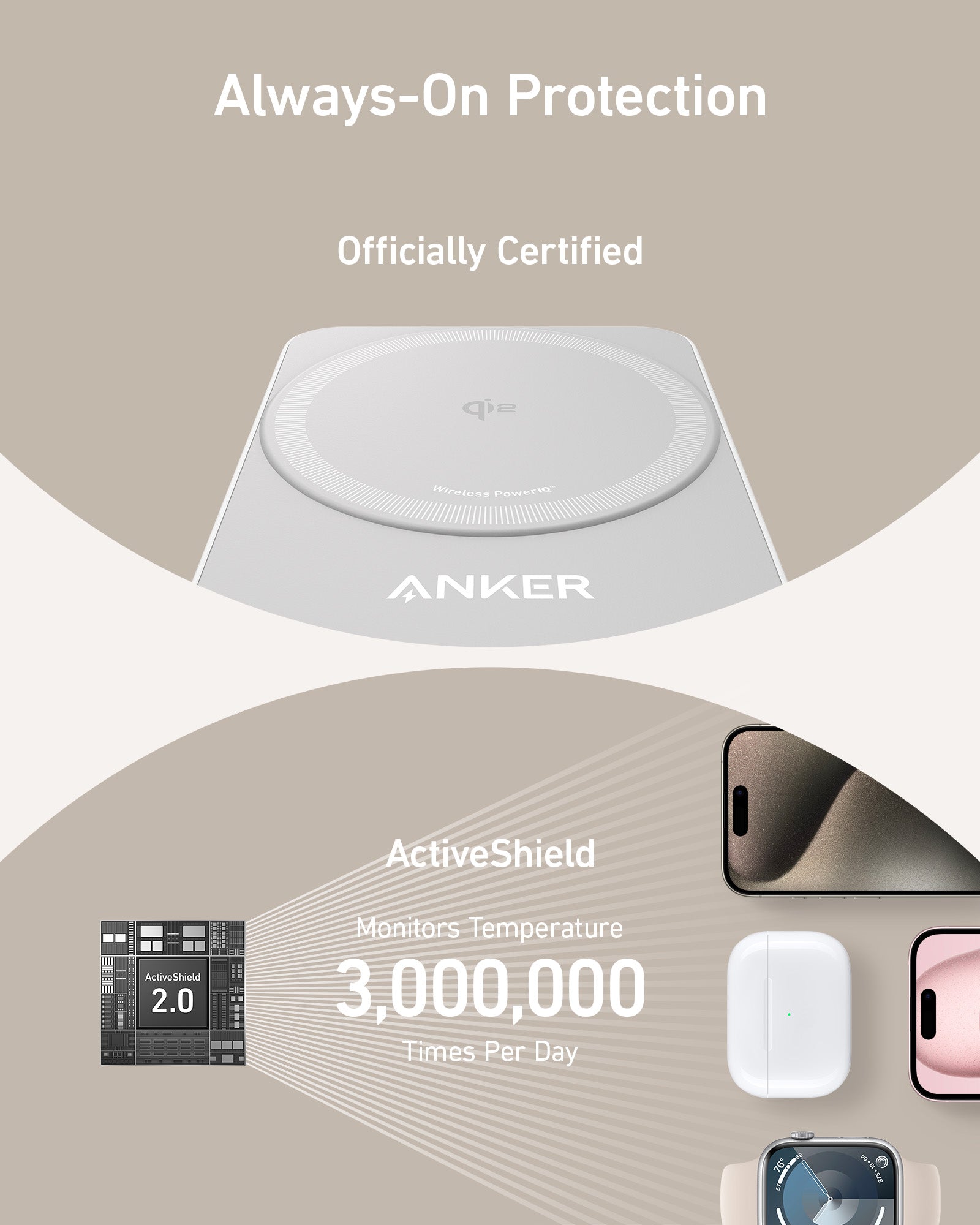 Anker MagGo Wireless Charging Station (Foldable 3-in-1) — photo 7 of 10