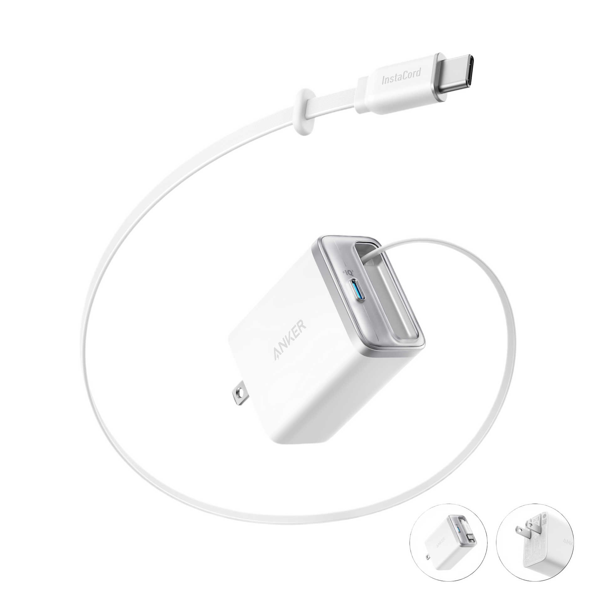 Anker Nano Charger (35W, Built-In Retractable USB-C Cable) — photo 1 of 10