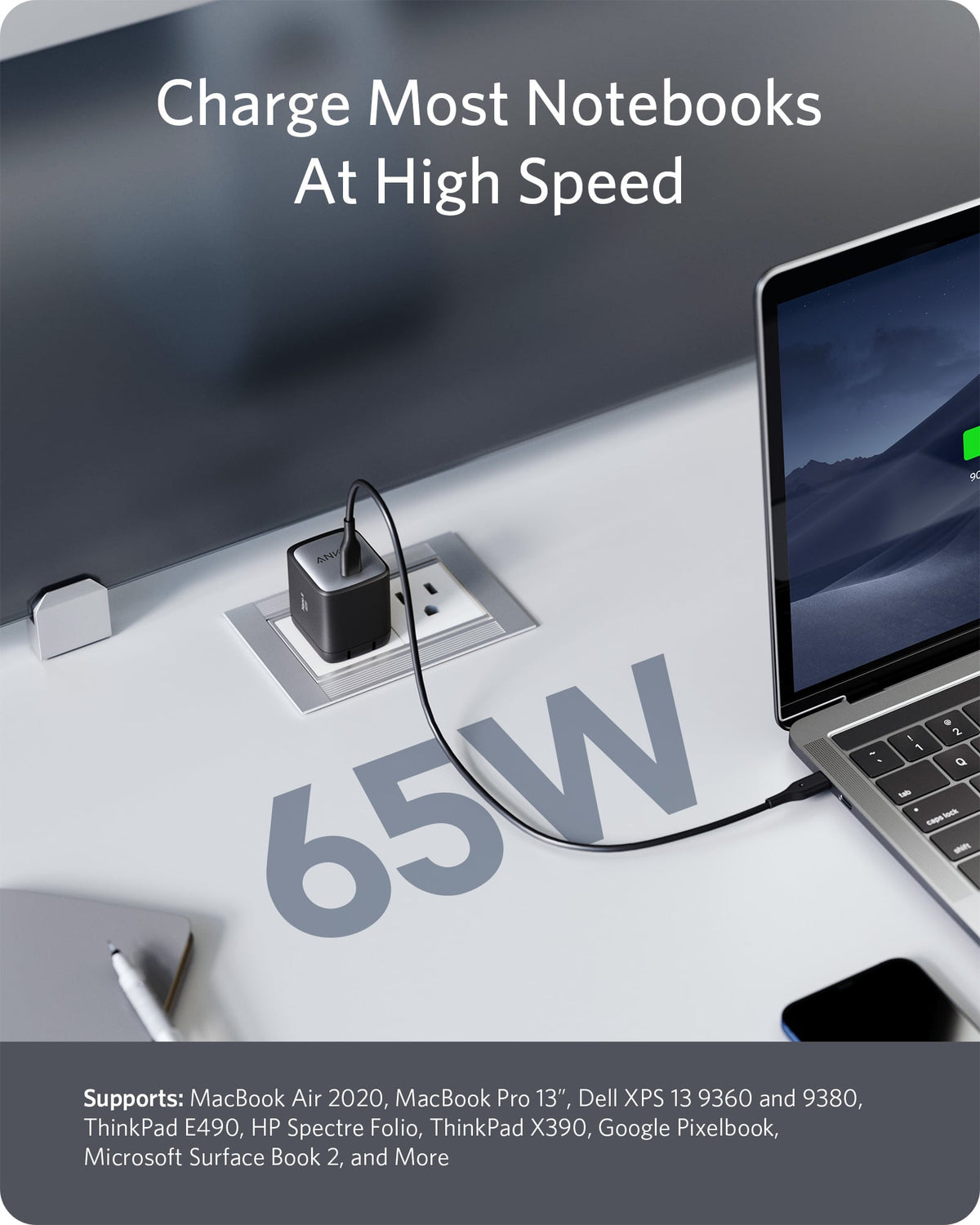 Anker <b>715</b> Charger (Nano II 65W) — photo 3 of 7
