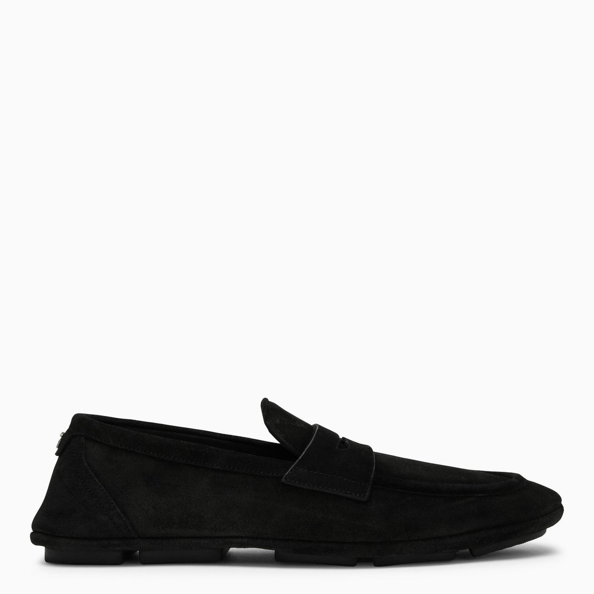 Dolce&Gabbana Black Suede Loafer