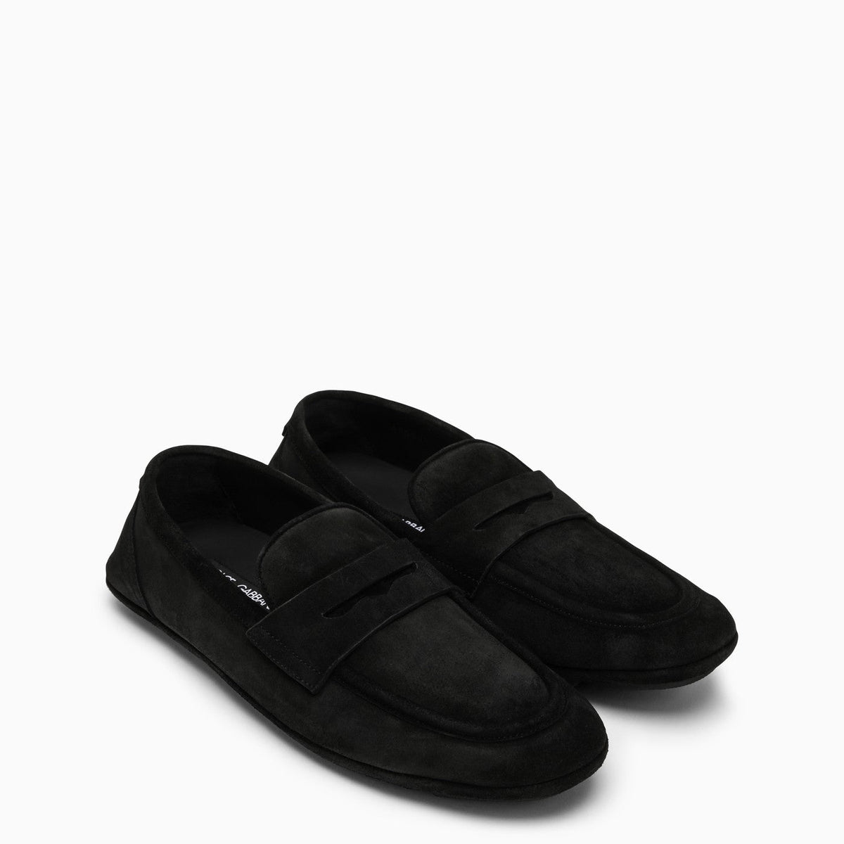 Dolce&Gabbana Black Suede Loafer