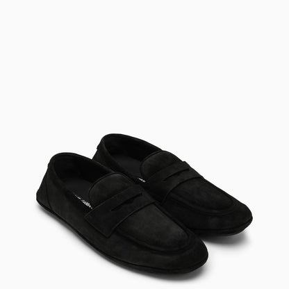 Dolce&Gabbana Black Suede Loafer