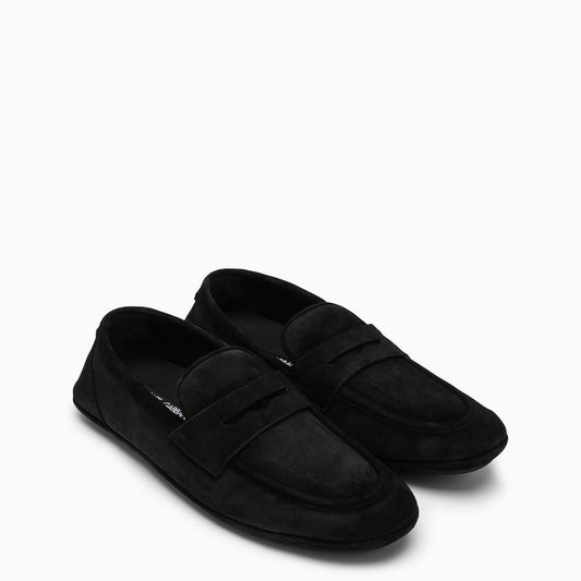 Dolce&Gabbana Black Suede Loafer
