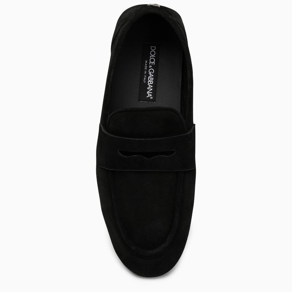 Dolce&Gabbana Black Suede Loafer