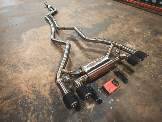 BMW F87 M2 Valved Sport Exhaust System (N55) — photo 2 of 10