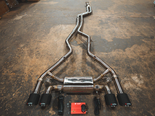 BMW F87 M2 Valved Sport Exhaust System (N55) — photo 1 of 10