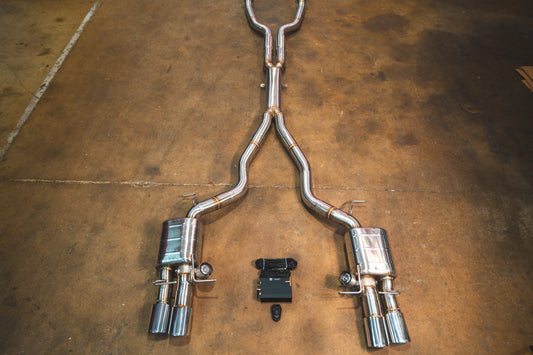 BMW E60 M5 Valved Sport Exhaust System — photo 1 of 10