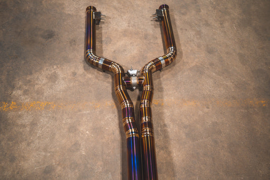 Mercedes W205 C63 / C63s Valved Sport Exhaust System — photo 2 of 10