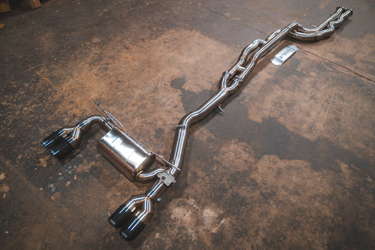 BMW F87 M2 Competition Equal Length Valved Sport Exhaust System — photo 2 of 10