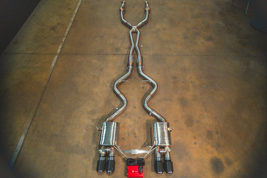 BMW E9x M3 Valved Sport Exhaust System (V2) — photo 1 of 10