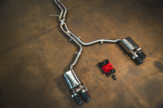 Audi B8 / B8.5 S4 / S5 Valved Sport Exhaust System — photo 2 of 10