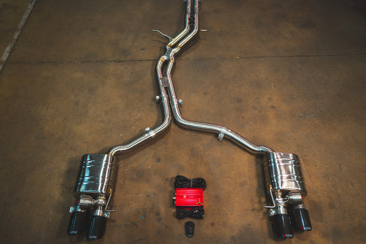 Audi B8 / B8.5 S4 / S5 Valved Sport Exhaust System — photo 1 of 10