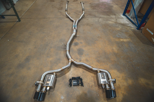Audi RS5 B9 Valved Sport Exhaust System — photo 1 of 10