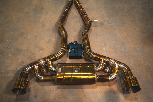 Toyota Supra A90 / A91 Valved Sport Exhaust System — photo 2 of 10