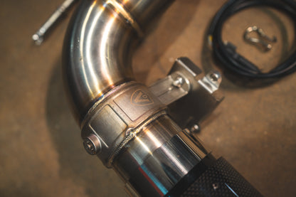 BMW F30 / F22 / F36 / F32 Sportauspuffanlage mit Klappensteuerung (Axleback) F-Chassis