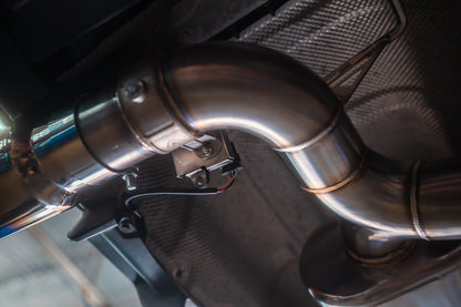 BMW F30 / F22 / F36 / F32 Sportauspuffanlage mit Klappensteuerung (Axleback) F-Chassis