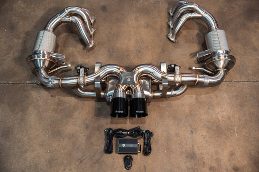 Valvetronic Valved Sport Exhaust System for Porsche 992 GT3/RS