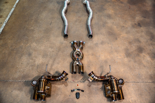 Ferrari F12 / 812 Valved Sport Exhaust System — photo 1 of 10