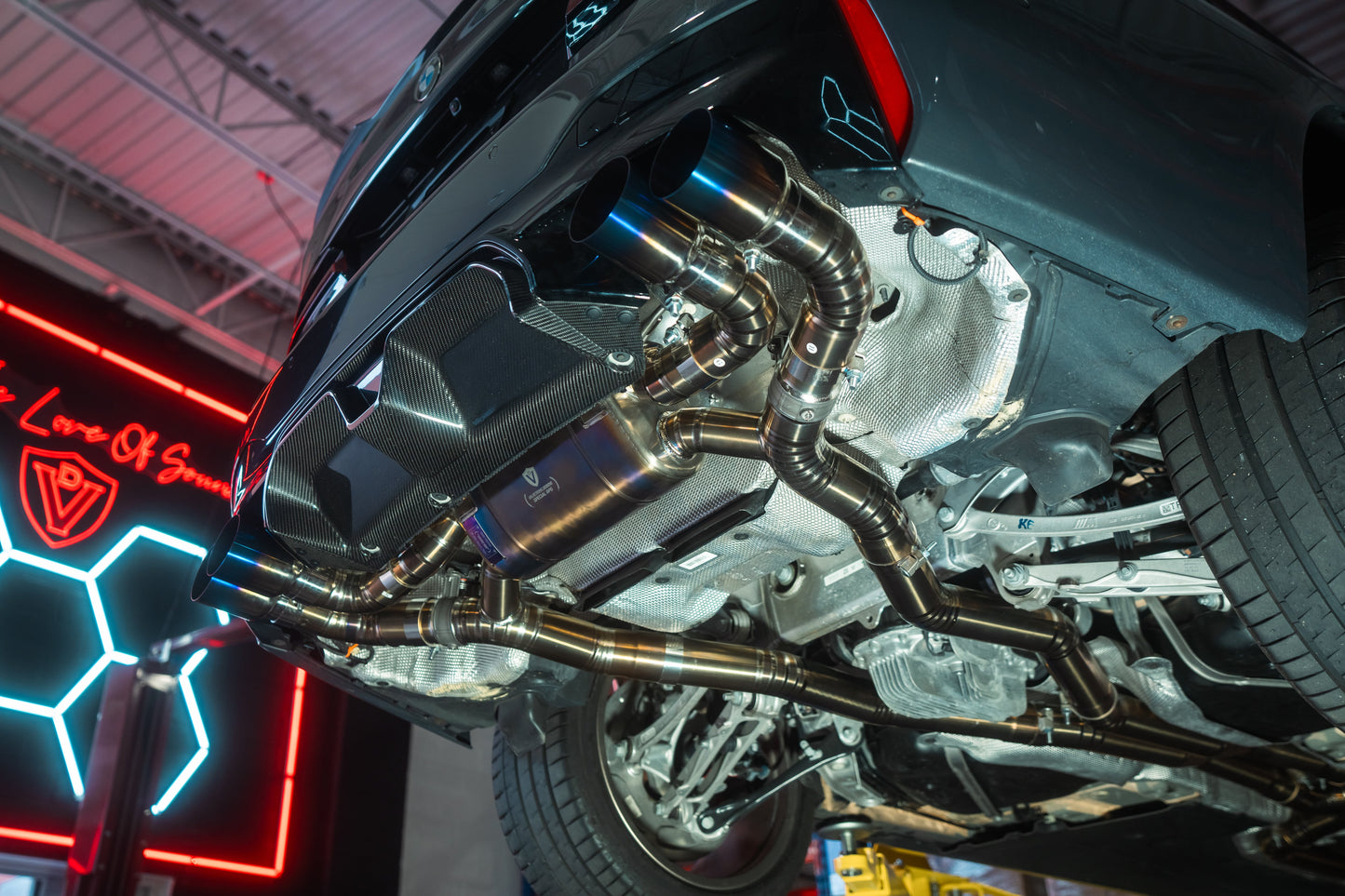 BMW F90 M5 Sportabgasanlage mit Klappensteuerung