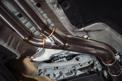 Sistema de escape deportivo con válvula para BMW G30 530i / 540i
