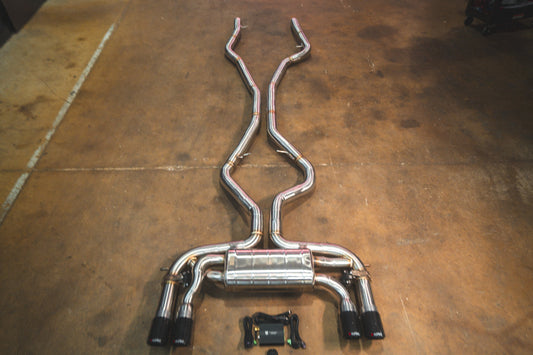 BMW X5M / X6M Valved Sport Exhaust System (F85 / F86) — photo 1 of 10