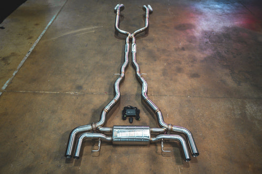 Alpina B8 / BMW G16 M850i Valved Sport Exhaust System — photo 1 of 10