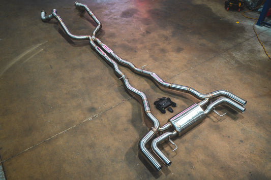 Alpina B8 / BMW G16 M850i Valved Sport Exhaust System — photo 2 of 10