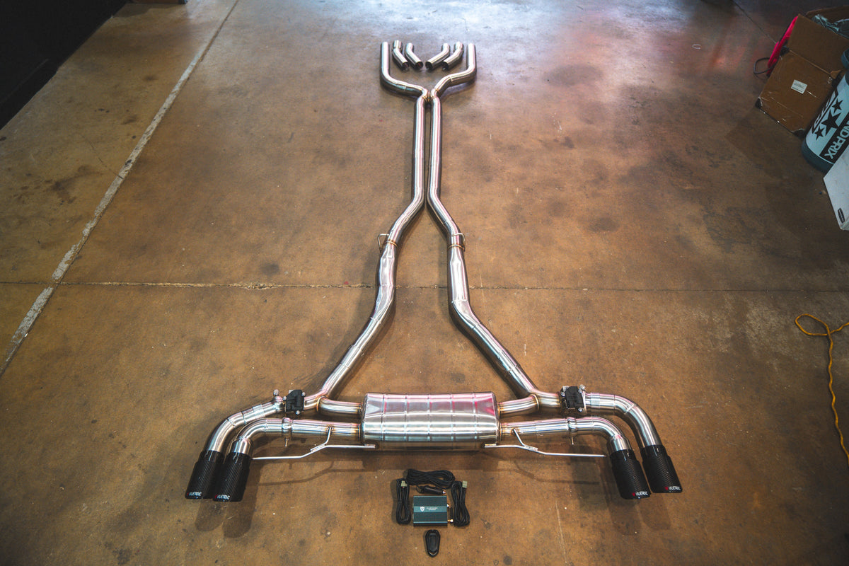 BMW X5/X6 M50i/M60i Valved Sport Exhaust System — photo 1 of 10